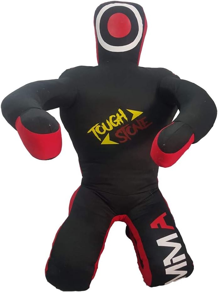 Tough Stone Grappling Dummy BJJ Wrestling MMA Dummy Punching Bag Submission MMA Brazilian Jiu Jitsu Judo Karate Throwing and grappling dummy UNFILLED