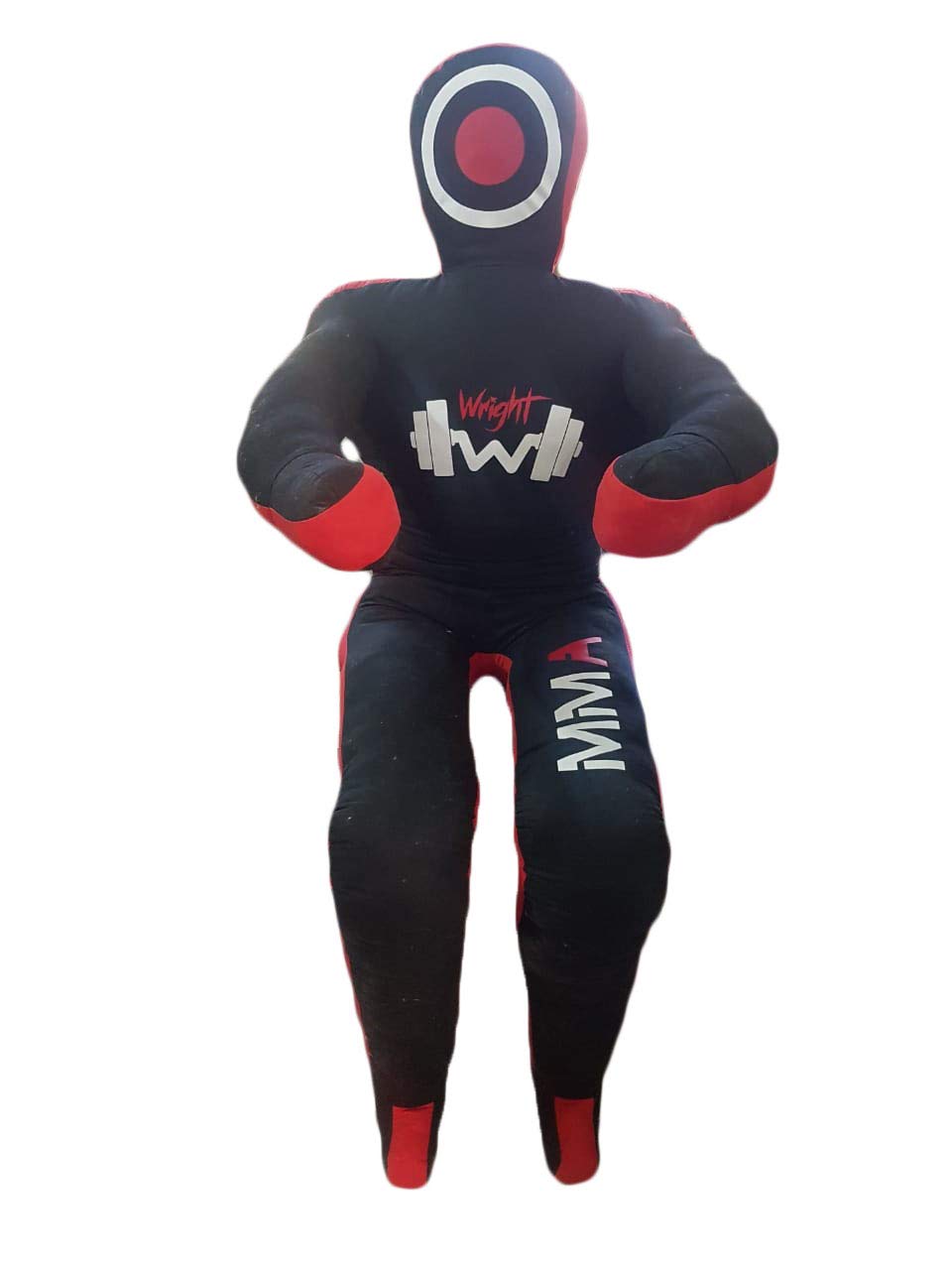 BJJ Brazilian JIU Jitsu Wrestling Dummy for Grappling, Submission, Mixed Martial Arts, MMA Training, Punching, Throwing and Judo Karate Practice (UNFILLED)