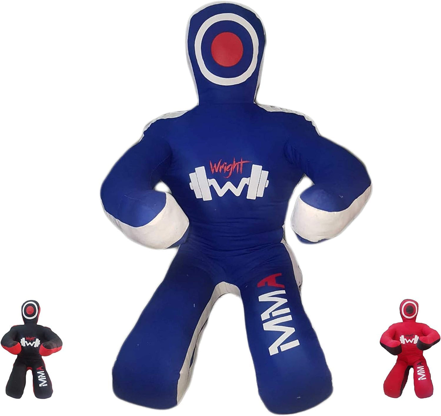 BJJ Brazilian JIU Jitsu Wrestling Dummy for Grappling, Submission, Mixed Martial Arts, MMA Training, Punching, Throwing and Judo Karate Practice (UNFILLED)