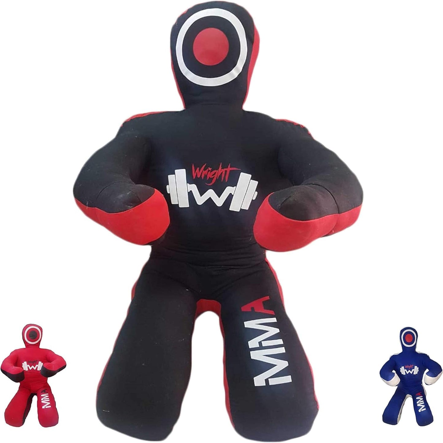 BJJ Brazilian JIU Jitsu Wrestling Dummy for Grappling, Submission, Mixed Martial Arts, MMA Training, Punching, Throwing and Judo Karate Practice (UNFILLED)