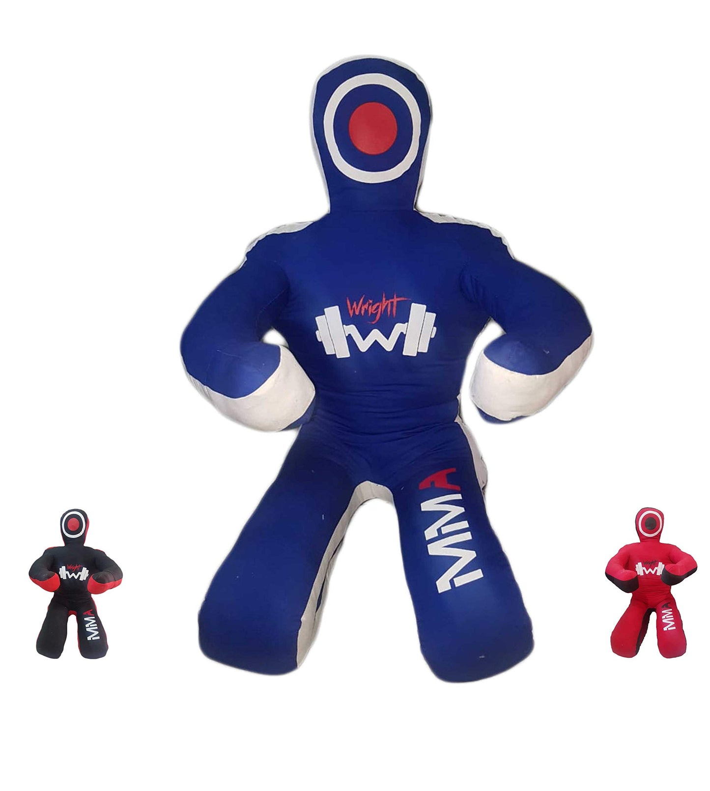 BJJ Brazilian JIU Jitsu Wrestling Dummy for Grappling, Submission, Mixed Martial Arts, MMA Training, Punching, Throwing and Judo Karate Practice (UNFILLED)